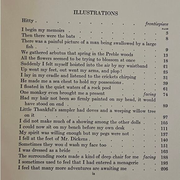 Vintage 1933 Hitty her first hundred years by rachel field. hardcover. - Picture 6 of 6